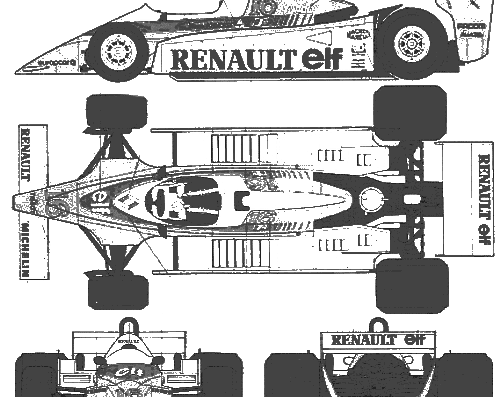 Renault 20 Turbo - Renault - drawings, dimensions, pictures of the car