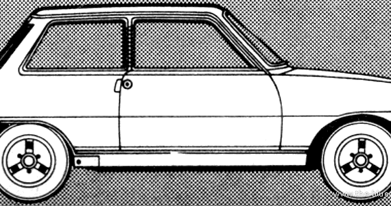 Renault 5 Gordini (1980) - Renault - drawings, dimensions, pictures of the car