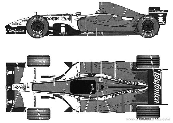 Renault R25 (2005) - Renault - drawings, dimensions, pictures of the car