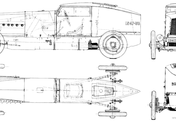 Renault Record Car (1926) - Renault - drawings, dimensions, pictures of the car