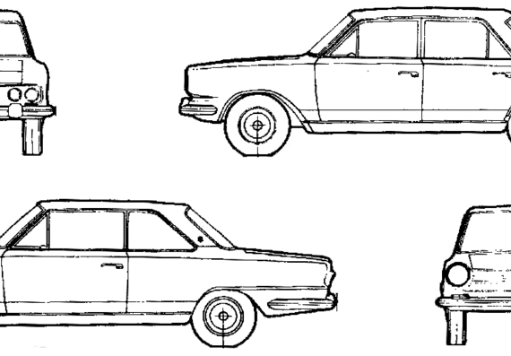Renault Torino (IKA Argentina) - Renault - drawings, dimensions, pictures of the car