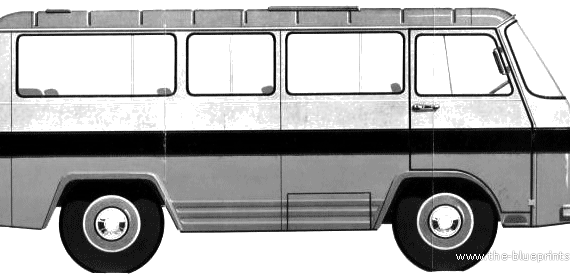 Rocar TV12M Kombi (1973) - Different cars - drawings, dimensions, pictures of the car