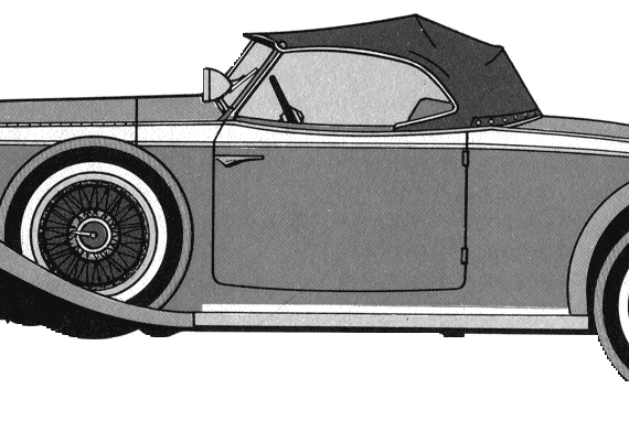 Rolls-Royce - Роллс Ройс - чертежи, габариты, рисунки автомобиля