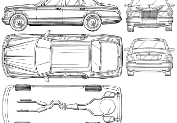 Rolls-Royce (2003) - Rolls Royce - drawings, dimensions, pictures of the car