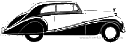 Rolls-Royce Silver Wraith Touring Coupe (1948) - Rolls Royce - drawings, dimensions, pictures of the car