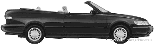 Saab 9-3 Cabriolet - Saab - drawings, dimensions, pictures of the car