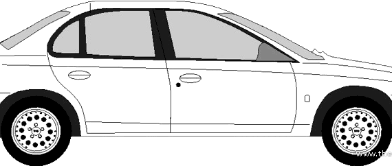 Saturn SL - Saturn - drawings, dimensions, pictures of the car