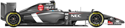 Sauber Ferrari C33 F1 GP (2014) - Different cars - drawings, dimensions, pictures of the car