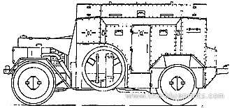 Sd.kfz.3 (1930) - Разные автомобили - чертежи, габариты, рисунки автомобиля