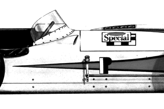 Sheraton-Thompson Special Indy 500 (1964) - Разные автомобили - чертежи, габариты, рисунки автомобиля