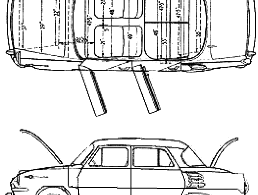 Skoda 1000MB (1965) - Шкода - чертежи, габариты, рисунки автомобиля