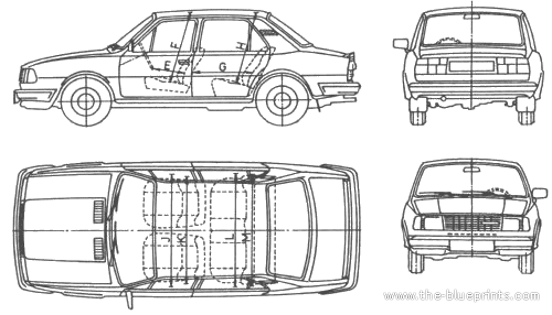Skoda 120m - Skoda - drawings, dimensions, pictures of the car