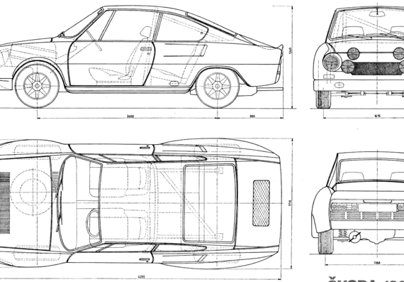 Skoda 130RS - Skoda - drawings, dimensions, pictures of the car