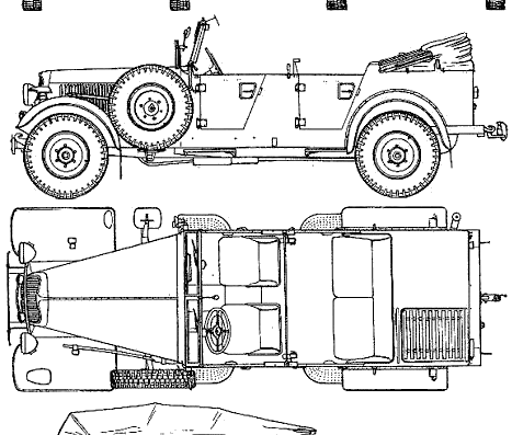 Skoda 952 - Шкода - чертежи, габариты, рисунки автомобиля
