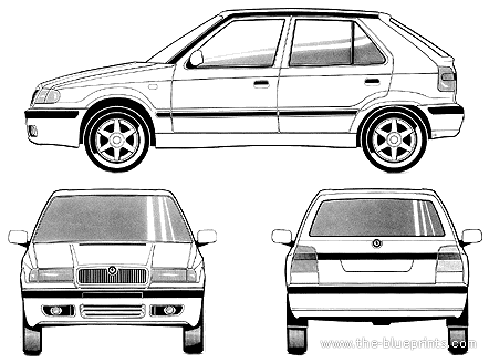 Skoda Felicia (1997) - Skoda - drawings, dimensions, pictures of the car