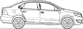 Skoda IND Rapid (2011) - Skoda - drawings, dimensions, pictures of the car