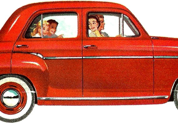 Standard Ten (1958) - Разные автомобили - чертежи, габариты, рисунки автомобиля