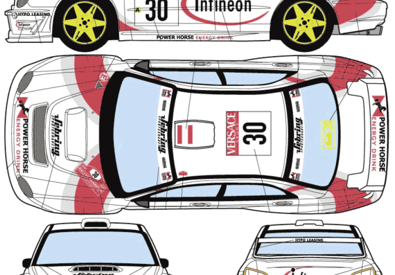 Subaru Impreza WRC (2002) - Subaru - drawings, dimensions, pictures of the car