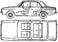 Sunbeam Vogue (1970) - Sunbim - drawings, dimensions, pictures of the car