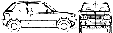 Suzuki Alto Van - Сузуки - чертежи, габариты, рисунки автомобиля