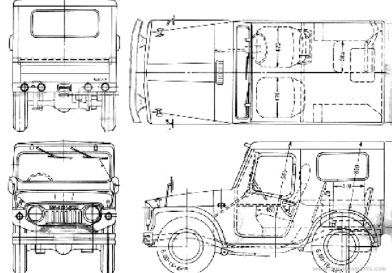 Suzuki LJ-20 (1972) - Suzuki - drawings, dimensions, pictures of the car