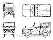 Suzuki LJ-50 Hard Top (1976) - Suzuki - drawings, dimensions, pictures of the car