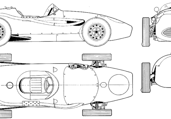 Syracuse Connaught - Racing Classics - drawings, dimensions, pictures of the car