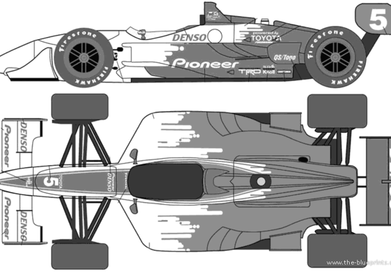 Takagi - Racing - drawings, dimensions, pictures of the car