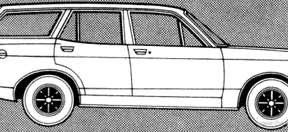 Talbot Avenger 1600 GL Estate (1980) - Тальбот - чертежи, габариты, рисунки автомобиля