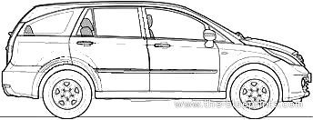Tata Aria (2010) - Tata - drawings, dimensions, pictures of the car