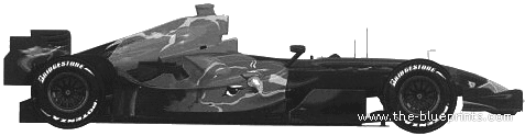 Toro Rosso Ferrari STR02 F1 GP (2007) - Various cars - drawings, dimensions, pictures of the car