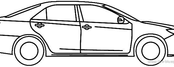 Toyota Aurion AU (2012) - Toyota - drawings, dimensions, pictures of the car