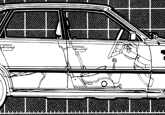 Toyota Camry LE 5-Door (1983) - Toyota - drawings, dimensions, pictures of the car