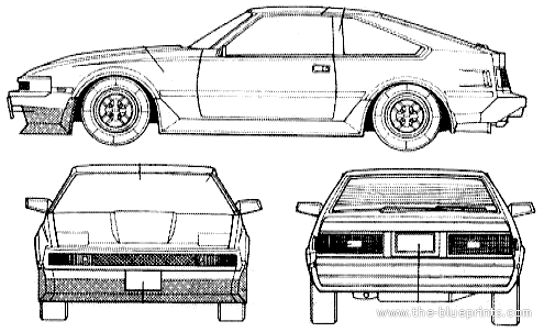 Toyota Cellica XX 2800GT - Toyota - drawings, dimensions, pictures of the car