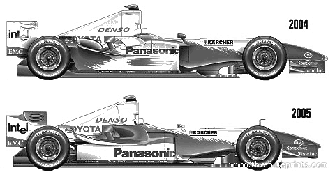 Toyota GP - Toyota - drawings, dimensions, pictures of the car