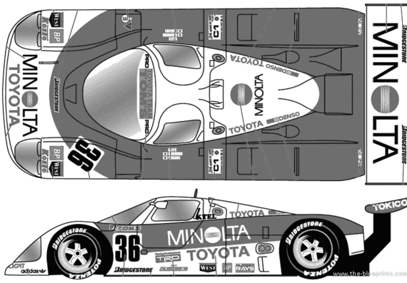 Toyota LeMans - Toyota - drawings, dimensions, pictures of the car