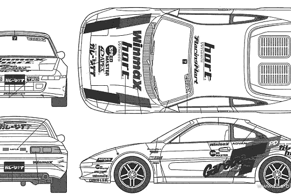 Toyota MR2 TT - Toyota - drawings, dimensions, pictures of the car