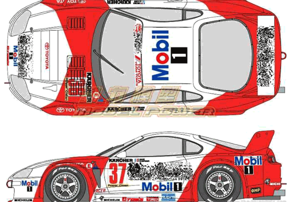 Toyota Supra GT (1994) - Toyota - drawings, dimensions, pictures of the car
