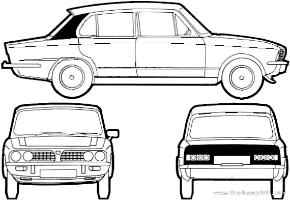Triumph Dolomite (1975) - Triumph - drawings, dimensions, pictures of the car