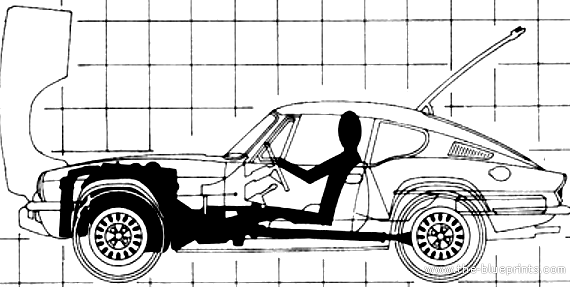 Triumph GT6 (1971) - Triumph - drawings, dimensions, pictures of the car