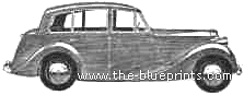 Triumph Renown (1953) - Triumph - drawings, dimensions, pictures of the car
