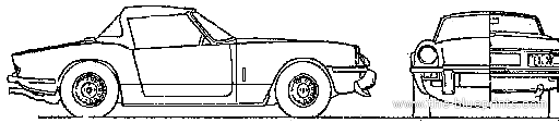 Triumph Spitfire Mk.IV - Triumph - drawings, dimensions, pictures of the car