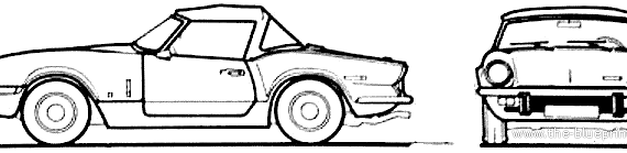 Triumph Spitfire Mk.IV (1975) - Triumph - drawings, dimensions, pictures of the car