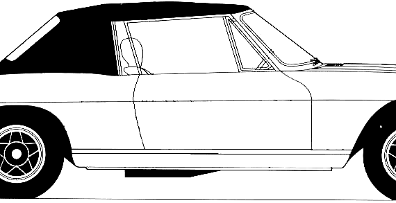 Triumph Stag (1973) - Triumph - drawings, dimensions, pictures of the car