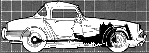 Turner Sports (1961) - Разные автомобили - чертежи, габариты, рисунки автомобиля
