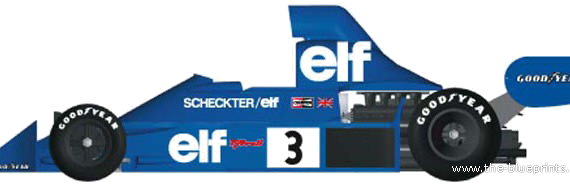 Tyrrell 007 F1 GP (1976) - Different cars - drawings, dimensions, pictures of the car