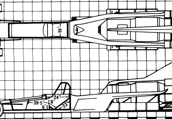 Vampire Orpheus Jet Car (1981) - Various cars - drawings, dimensions, pictures of the car