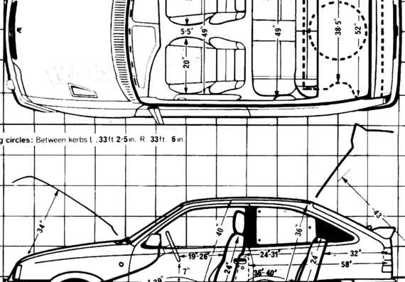 Vauxhall Astra B GTE 16v (1988) - Vauxhall - drawings, dimensions, pictures of the car