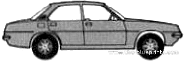 Vauxhall Cavalier 4-Door GL (1979) - Vauxhall - drawings, dimensions, pictures of the car