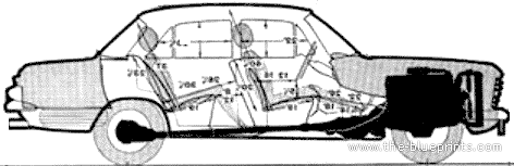 Vauxhall Cresta PB (1965) - Vauxhall - drawings, dimensions, pictures of the car
